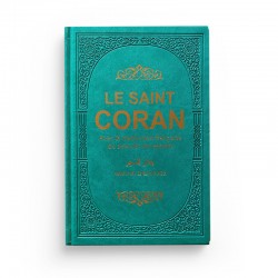 Le saint coran avec la traduction française du sens de ses versets (AR-FR) - arc-en-ciel - TURQUOISE - Maison d'ennour
