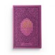 Le Saint Coran Transcription phonétique et Traduction des sens en français (AR-FR-PH) - cuir couleur violet doré