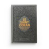 Le Saint Coran Transcription phonétique et Traduction des sens en français (AR-FR-PH) - cuir couleur gris doré