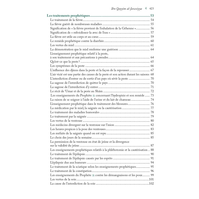 La médecine prophétique - Ibn Qayyim al-Jawziyya - éditions Al-Hadîth