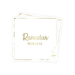 Serviettes Ramadan moubarak - Hadieth benelux