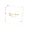 Serviettes Ramadan moubarak - Hadieth benelux