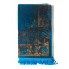 Tapis de prière adulte ultra-doux - Couleur turquoise foncé - AVEC MOTIF