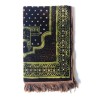 Tapis de prière adulte ultra-doux - Couleur brun - AVEC MOTIF