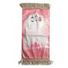 Tapis ultra doux pour enfant (37 x 68 cm) - coloré - rose