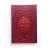 Le Saint Coran Rainbow (Arc-en-ciel) - Français / arabe / phonétique - Edition de luxe (Couverture Cuir Bordeaux doré)