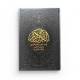 Le Saint Coran Rainbow (Arc-en-ciel) - Français / arabe / phonétique - Edition de luxe (Couverture Cuir Noir doré)