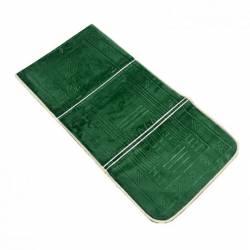 Tapis de Prière Pliable Confort avec Dossier (Support du dos et des genoux) – Vert