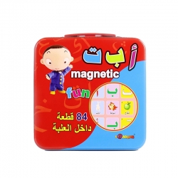 Magnetic Fun - Jeu de magnets de l'alphabet arabe (84 magnets) - Digital Future