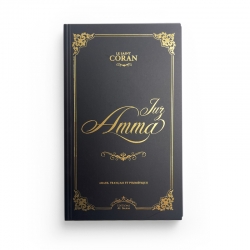 Juz Amma - arabe, français, phonétique - Noir - éditions al imam