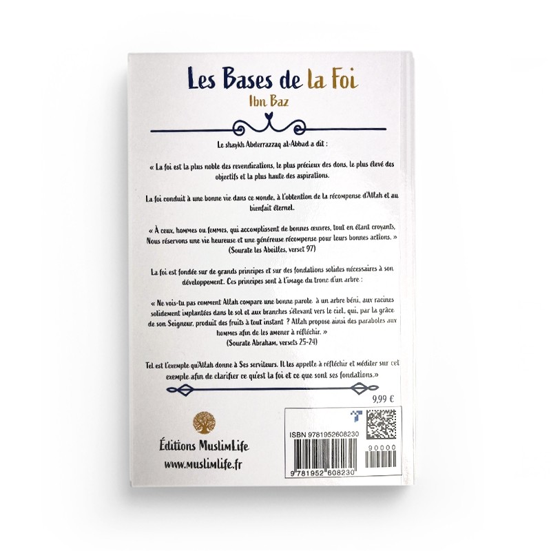 Les Bases de la Foi - Ibn Baz - Editions MuslimLife