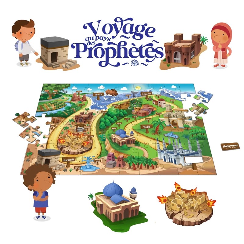 Puzzle Voyage au pays des Prophètes - Editions Learning Roots