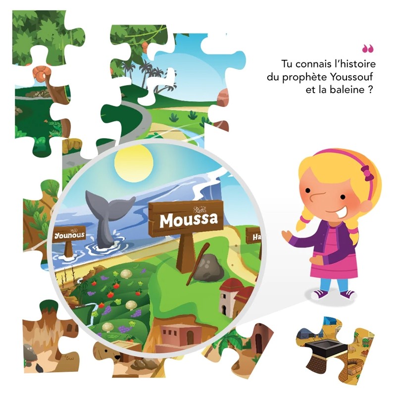 Puzzle Voyage au pays des Prophètes - Editions Learning Roots