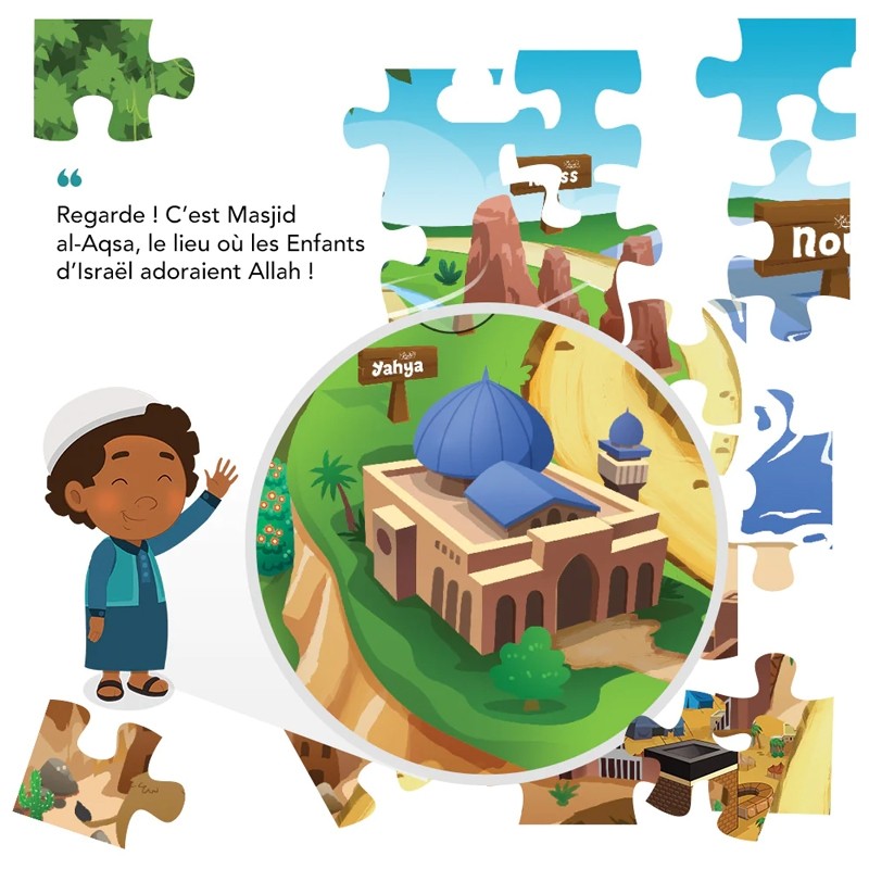 Puzzle Voyage au pays des Prophètes - Editions Learning Roots