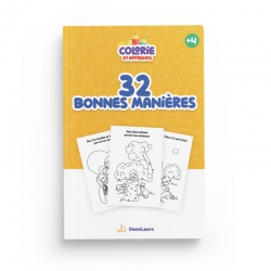 Colorie et Apprends : 32 bonnes manières - Editions DeeniLearn