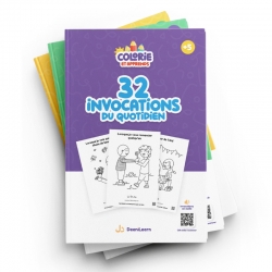 Pack : colorie et apprends (3 livres) - Editions DeeniLearn