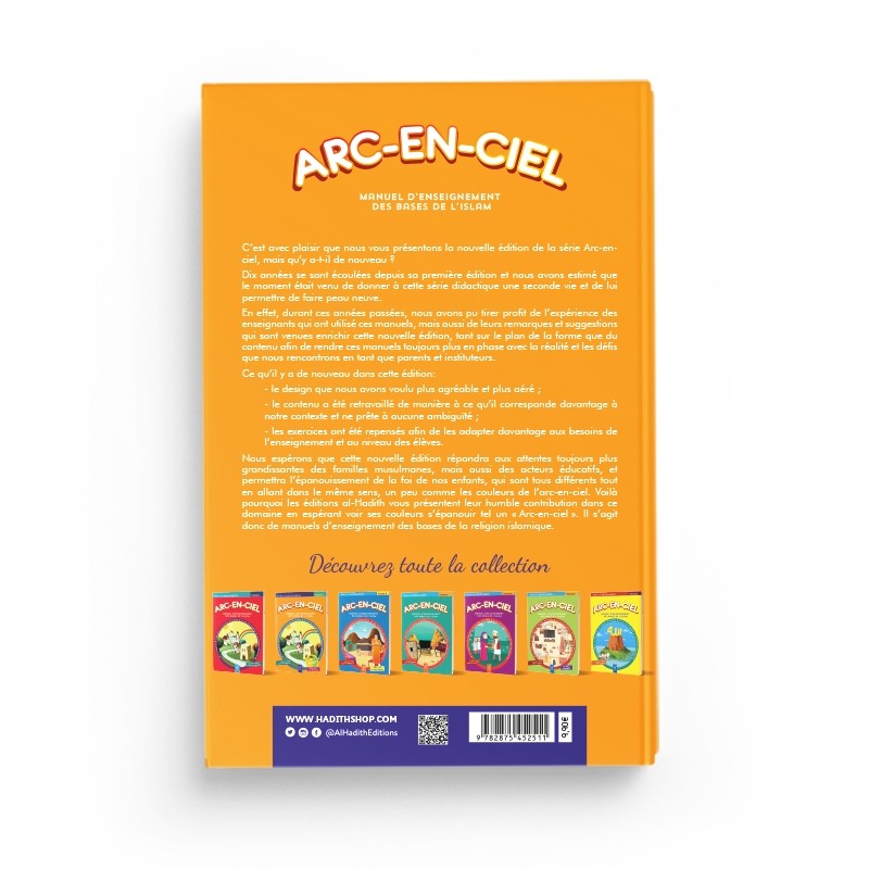 Arc-en-ciel 2 - Manuel d'enseignement des bases de l'Islam - Editions Al-Hadîth