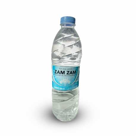 Eau de Zamzam - 600 ml - Authentique de Makkah en Arabie Saoudite - eau minérale