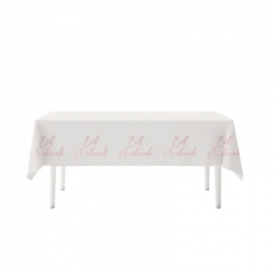 Nappe de table eid moubarak - rose doré - Hadieth Benelux