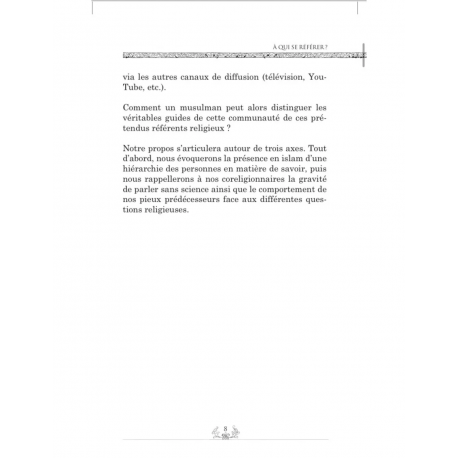 À qui se référer ? Institut Amana