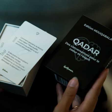 Jeu de cartes Qadar : Conversations Pré-mariage (Mouqabala) pour futurs époux - Édition Qalbeen