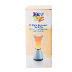 Lampe coranique - Muz Toys veilleuse 7 coloris + carte SD de 2 Go préchargée (Coran - Invocations - Roqya - Chants - Cours...)