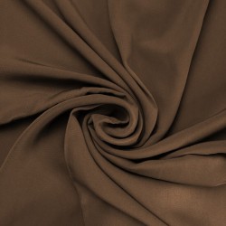 HIJAB EN SOIE DE MÉDINE (70 x 190cm) - couleur chocolat - MEDINA