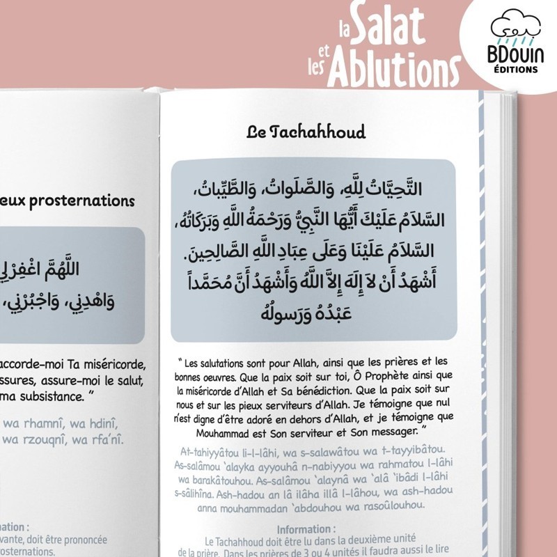 Mini guide illustré : la Salat et les Ablutions (fille) - BDouin - Muslim Show