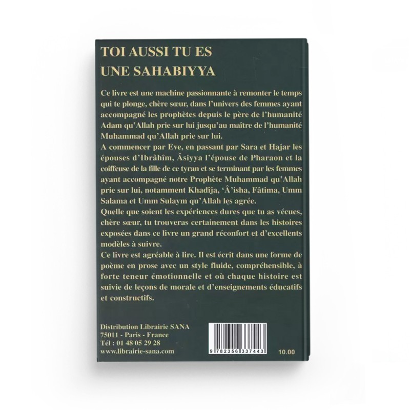 Toi aussi tu es une Sahabiyya - Adham Sharkawi - Editions Al-Madina