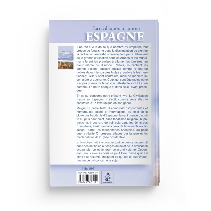 La civilisation maure en Espagne - Joseph McCabe - Commentaires de Taqiyyud Din al Hilali - Ibn Badis