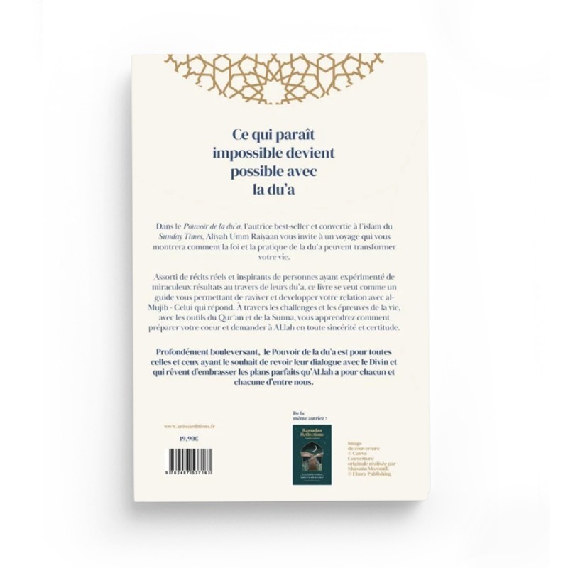 Le pouvoir de la du'a - Aliyah Umm Raiyaan - Anissa Editions