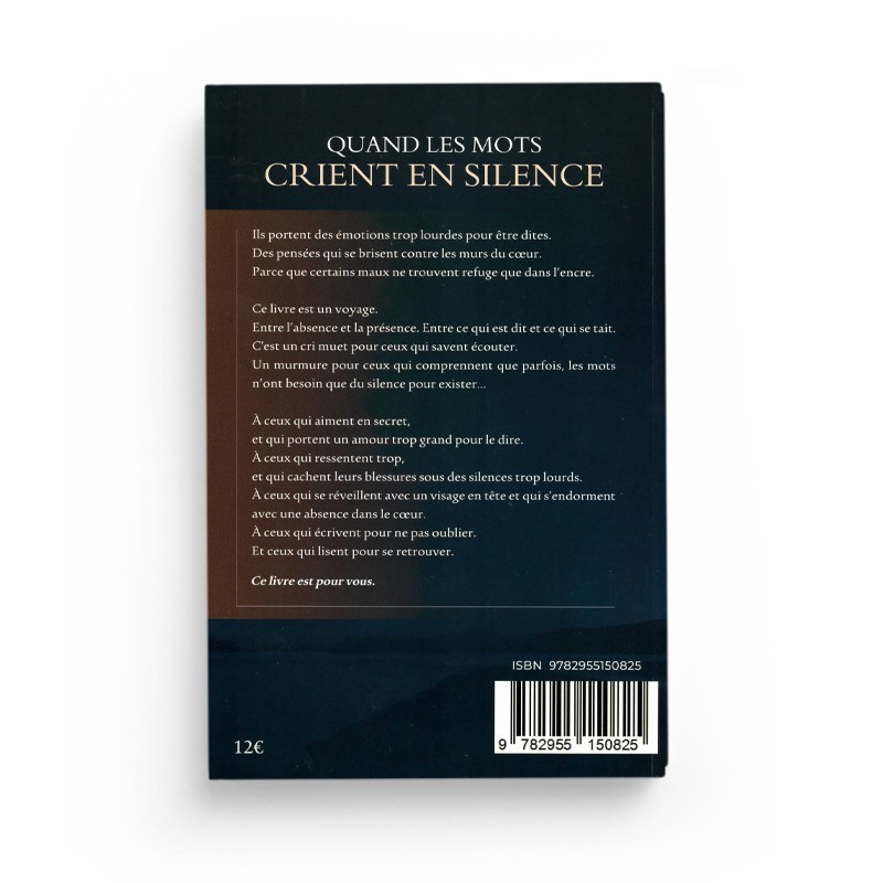 Quand les mots crient en silence - Céline B - Éditions Nour