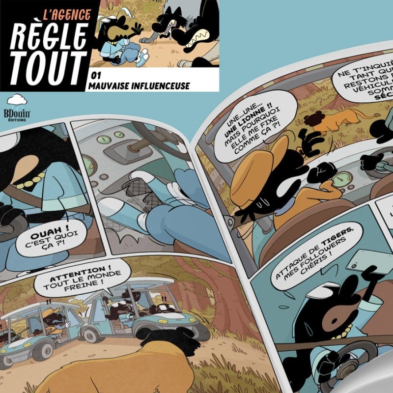 Agence Règle Tout, Mauvaise influence Tome 1 - BDouin - Muslim Show