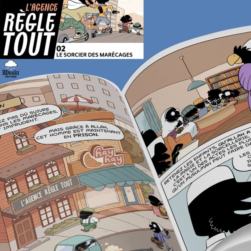 Agence Règle Tout, Le Sorcier des Marécages Tome 2 - BDouin - Muslim Show