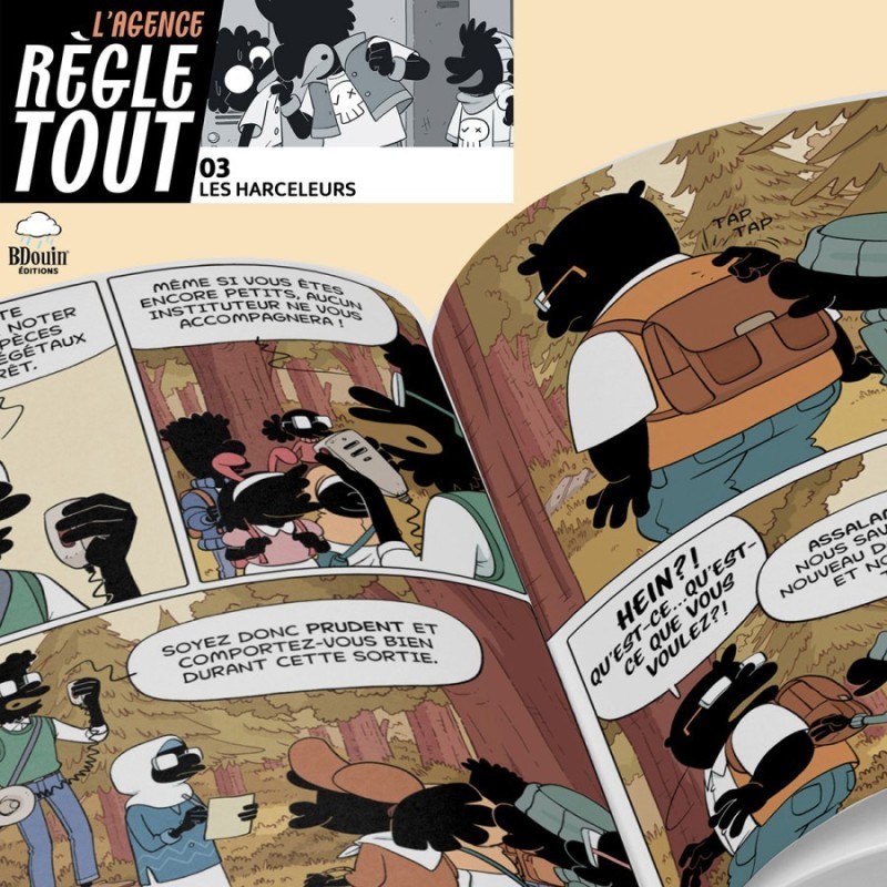 Agence Règle Tout, Les Harceleurs Tome 3 - BDouin - Muslim Show