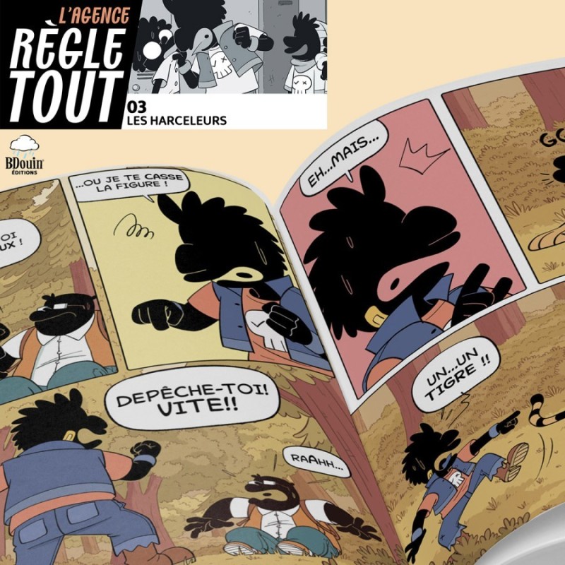 Agence Règle Tout, Les Harceleurs Tome 3 - BDouin - Muslim Show