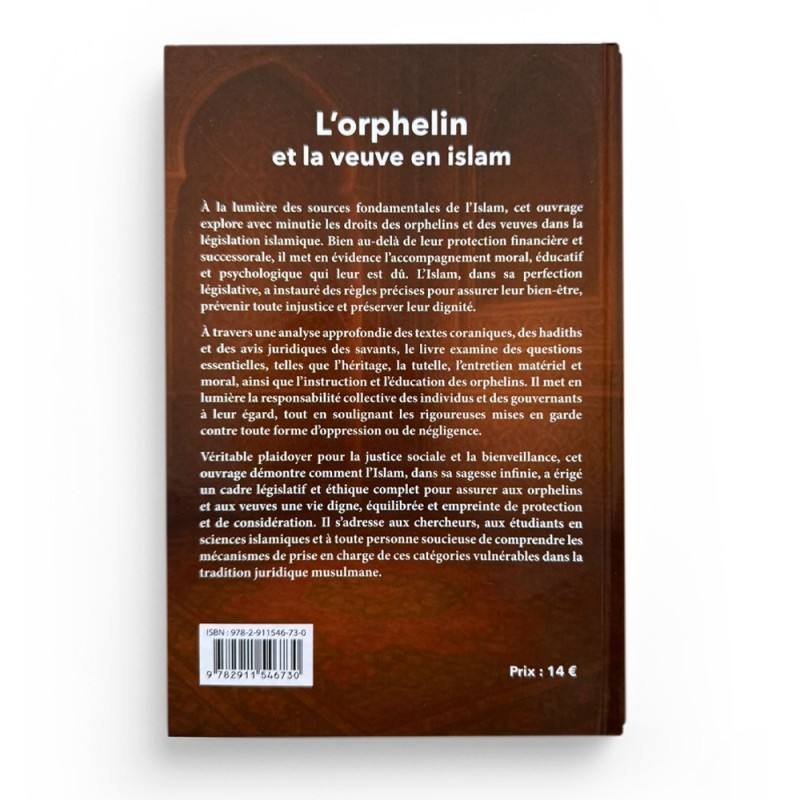 L'orphelin et la veuve en Islam - Noureddine Belkheir - Editions Universel