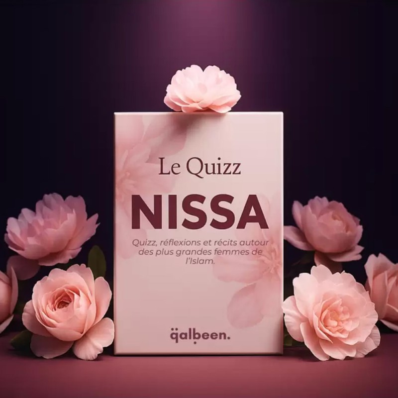 Le Quizz NISSA : Jeu de cartes, réflexions et récits autour des grandes femmes de l’Islam - Édition Qalbeen