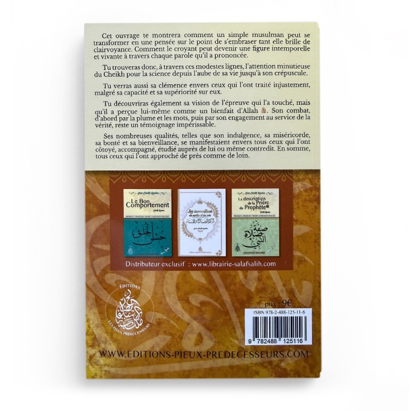 La biographie de Cheikh al-islam Ibn Taymiyya - Cheikh Raslan - Éditions Pieux Prédécesseurs