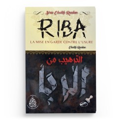 RIBA : La mise en garde contre l’usure - Cheikh Raslan - Éditions Pieux Prédécesseurs