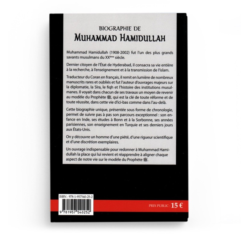 Biographie de Muhammad Hamidullah - Al Bidar Éditions