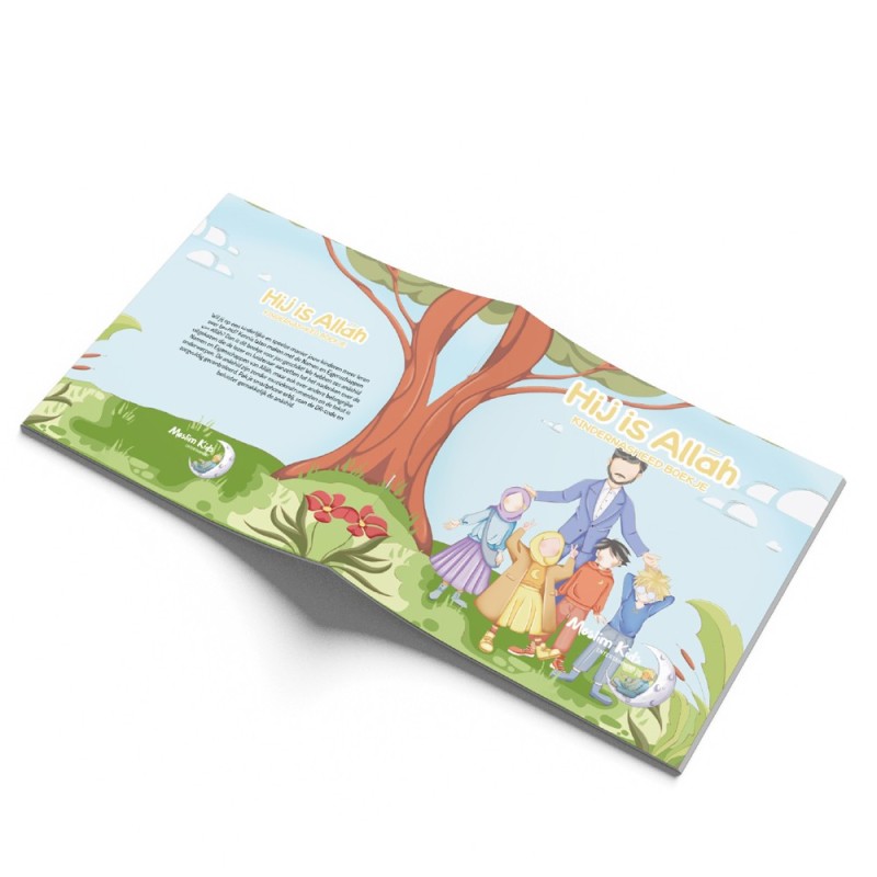 Hij is Allah kindernasheed boekje - Moslim Kids Entertainment