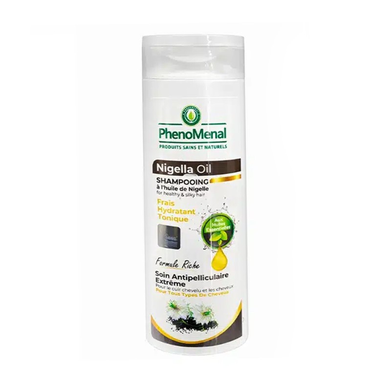 Shampoing liquide à l’huile de nigelle - 400 ml - PhenoMenal