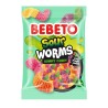 Sour Worms - 80g - bonbon halal