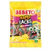 Bebeto Happy laces Sour Rainbow Spaghetti - 70g - bonbon halal