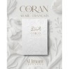 Coran Français - Arabe - avec QR code - Blanc - éditions al imam