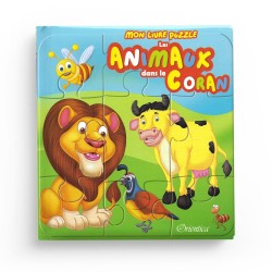 Mon Livre Puzzle : Les animaux dans le Coran (6 puzzles) (Bilingue fr/ar) - Orientica