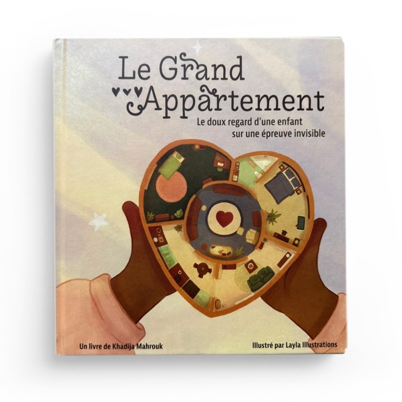 Le grand appartement : le doux regard d'une enfant sur une épreuve invisible - Khadija Mahrouk - editions Racooonte