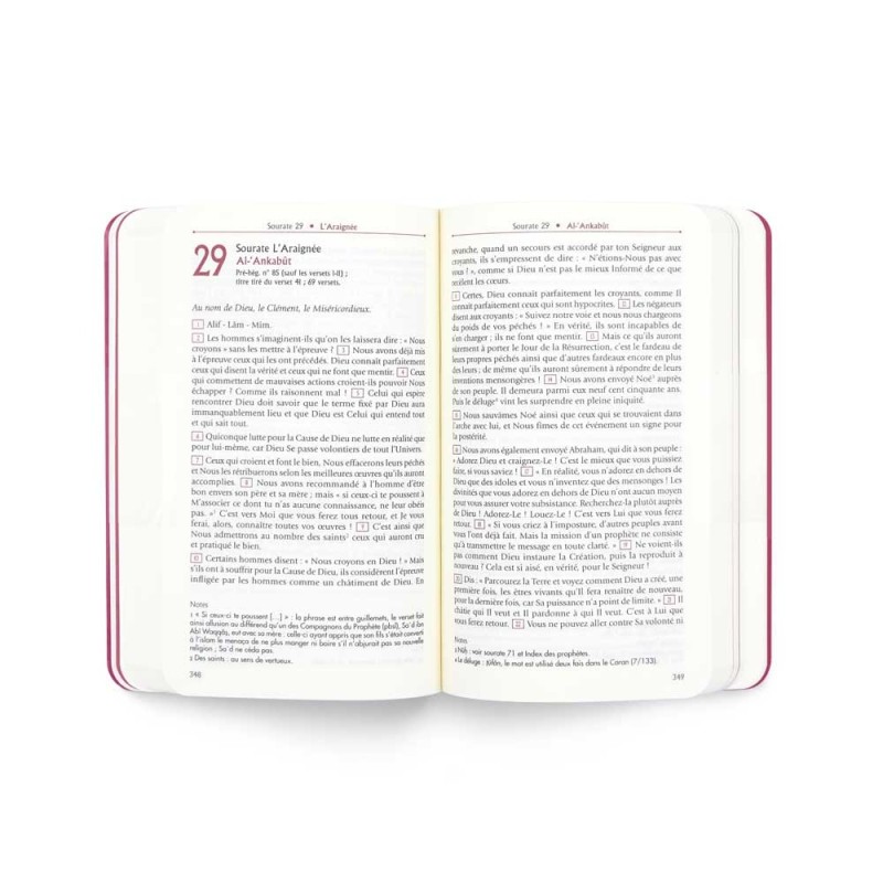 Le noble Coran - traduction française du sens de ses versets - POCHE - Editions Tawhid
