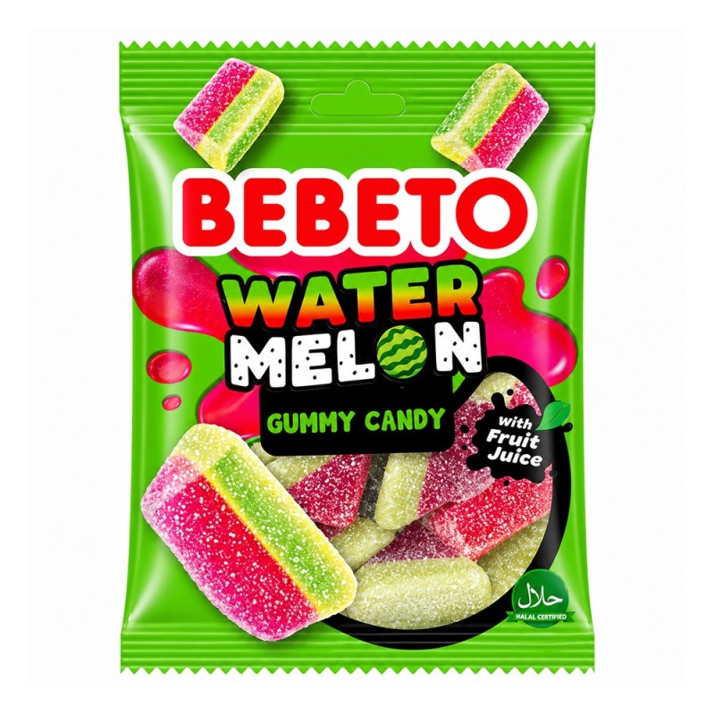 Watermelon Slices - 80g - bonbon halal